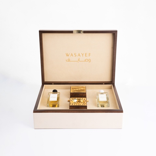 WOODEN COFFRET 3- 3ودين بوكس